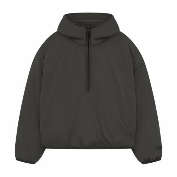 Fear of God Essentials SS24 Filled Halfzip Hoodie Ink