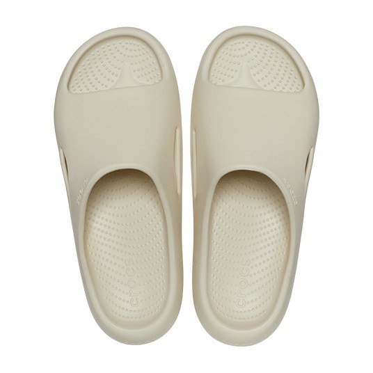 Crocs Bone White Slides