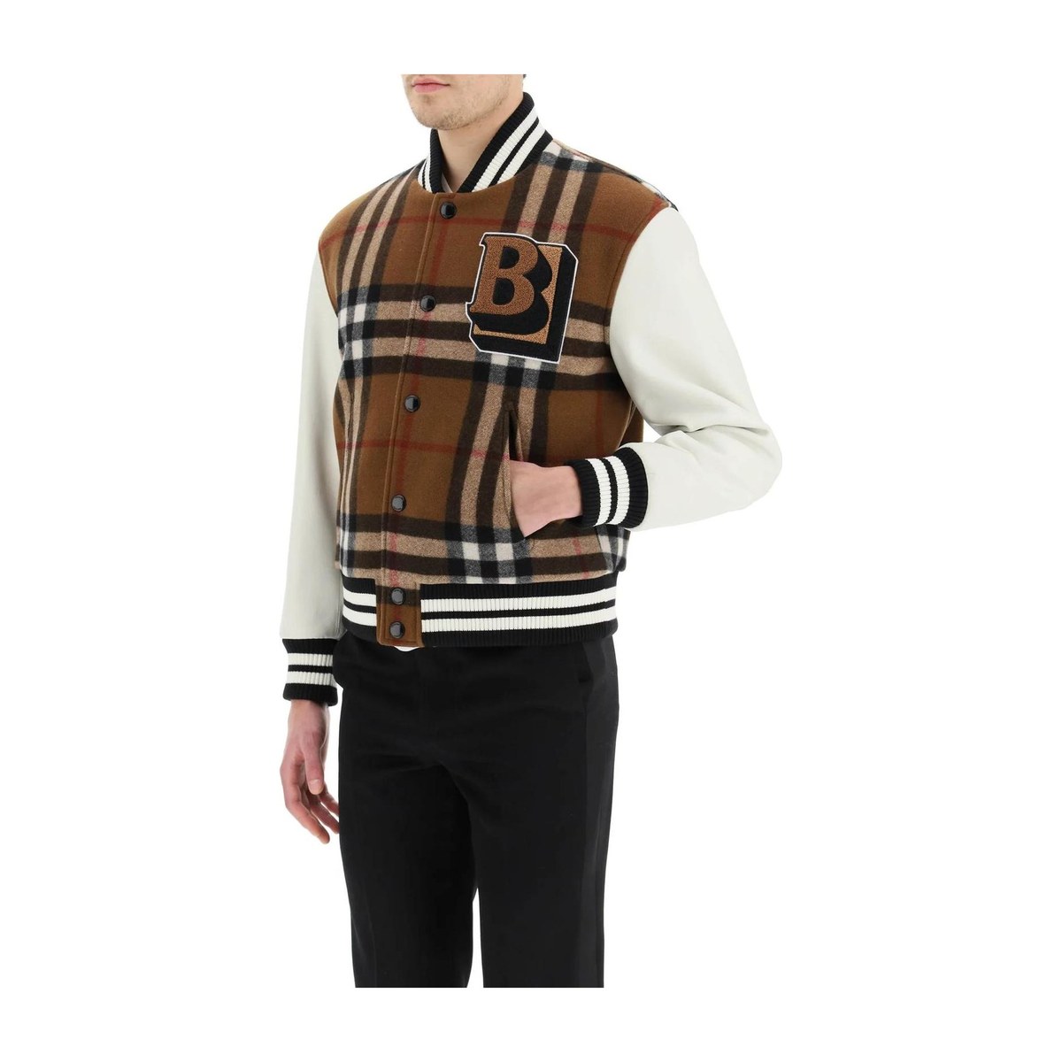 Burberry SS22 Logo Check Jacket Brown