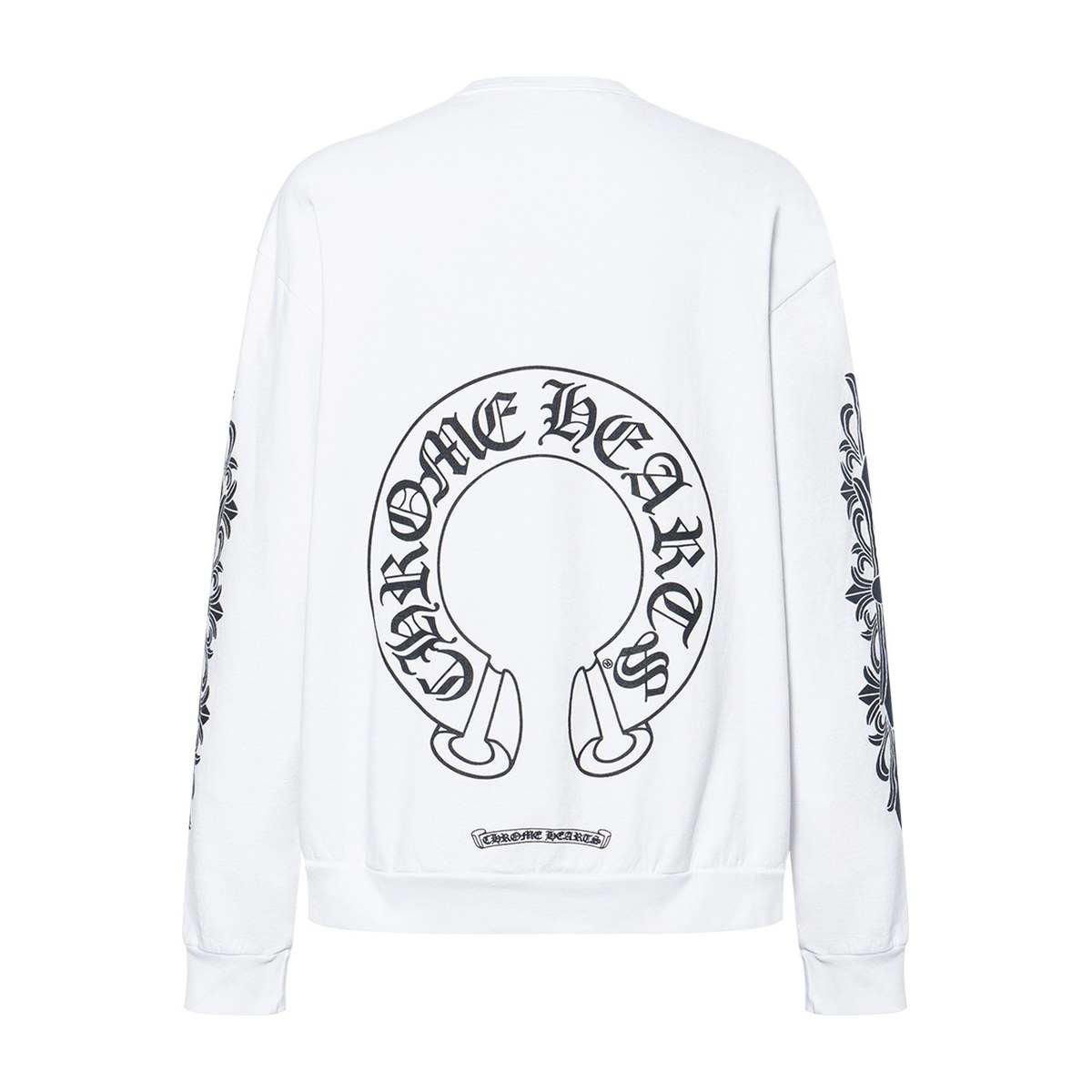 Chrome Hearts Logo Crewneck Sweatshirt White