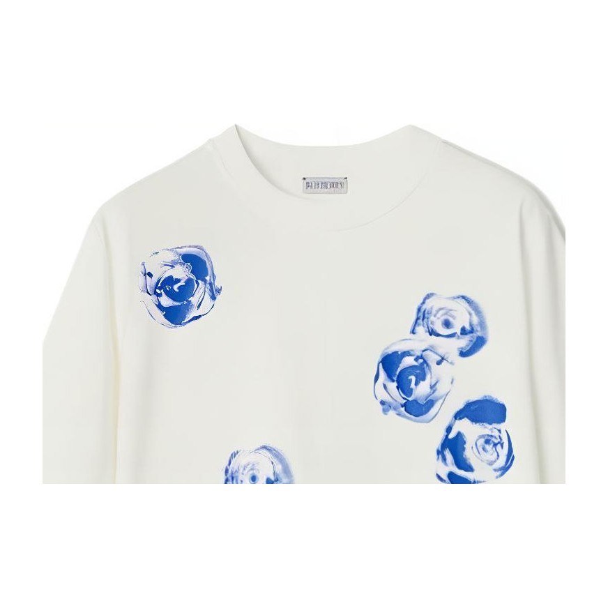 Burberry Rose Cotton T-shirt