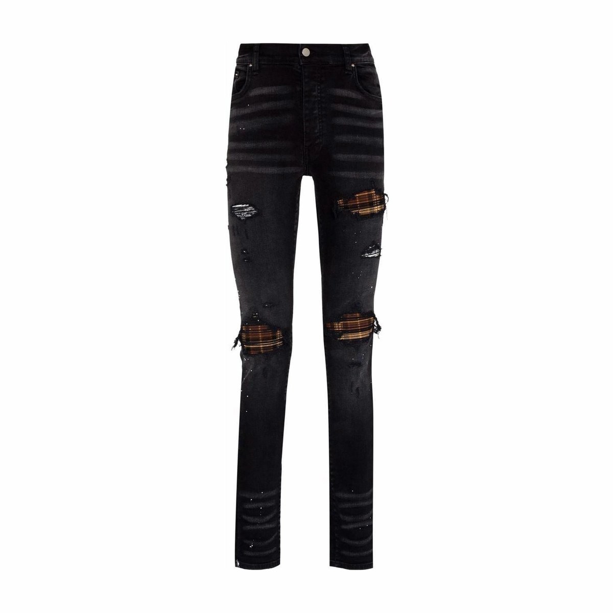 AMIRI SS22 Distressed Jeans Black