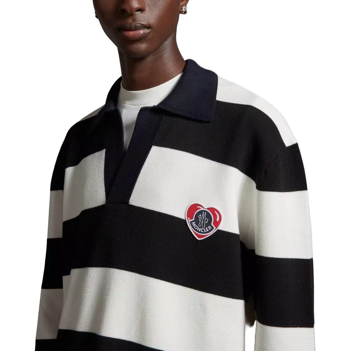 Moncler Moncoeur Knit Polo Shirt