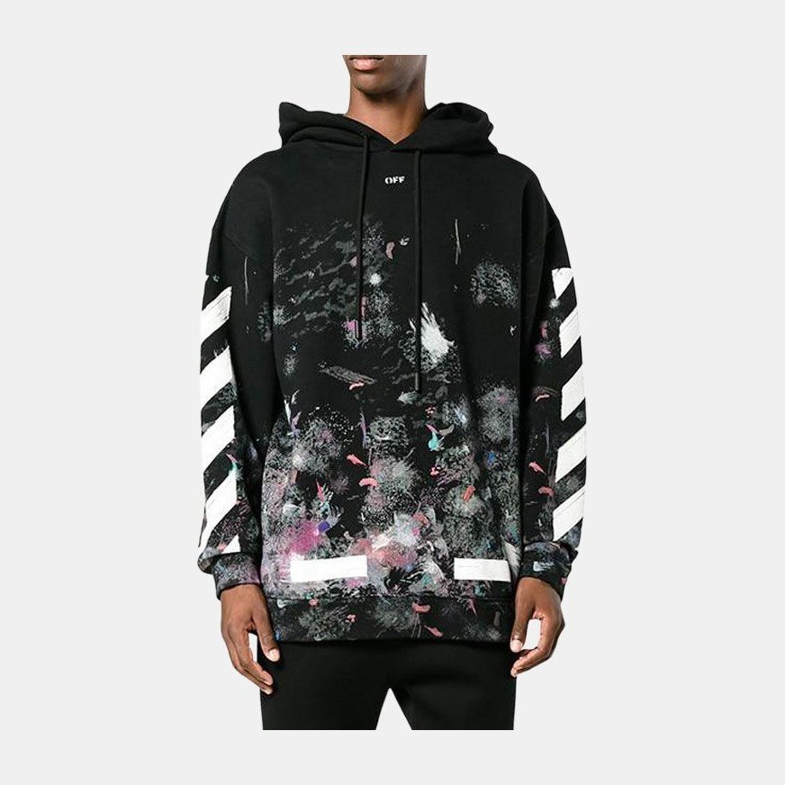 OFF-WHITE Classic Striped Hoodie