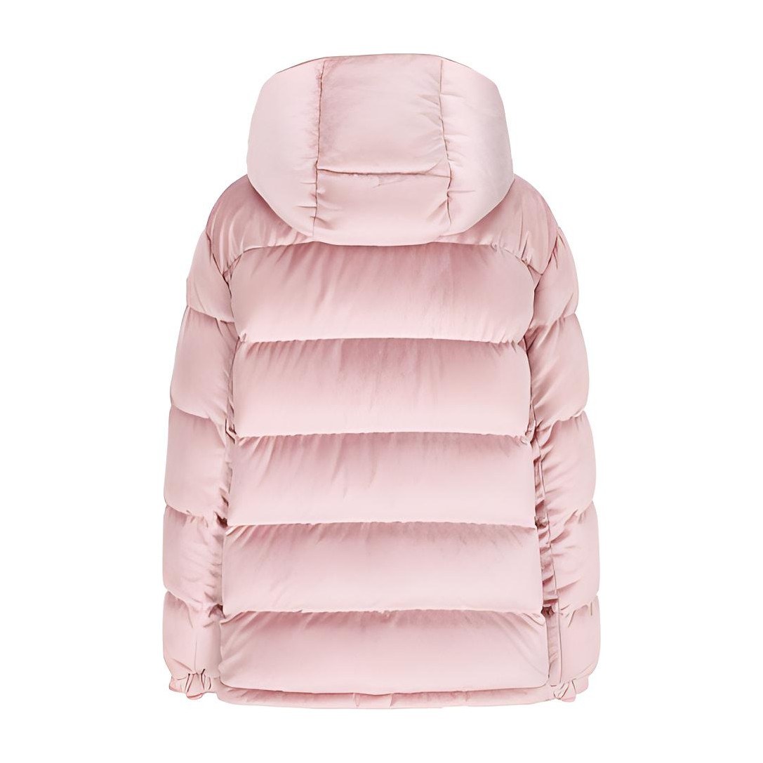 Moncler FW21 Hooded Down Jacket Pink