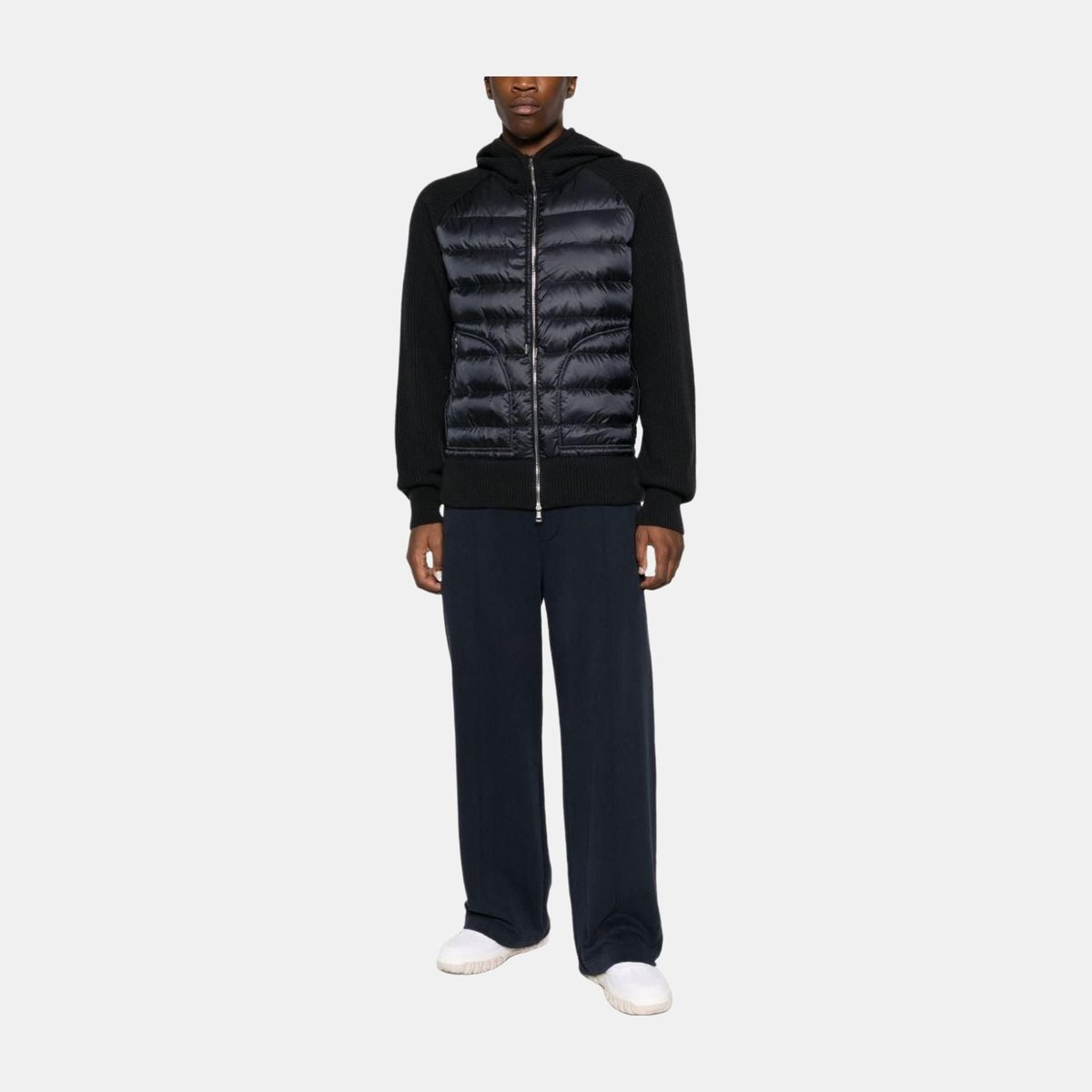 Moncler Navy Down Jacket