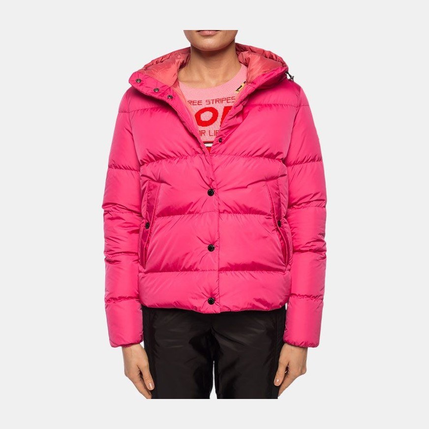 Moncler Lena Quilted Down Jacket Pink