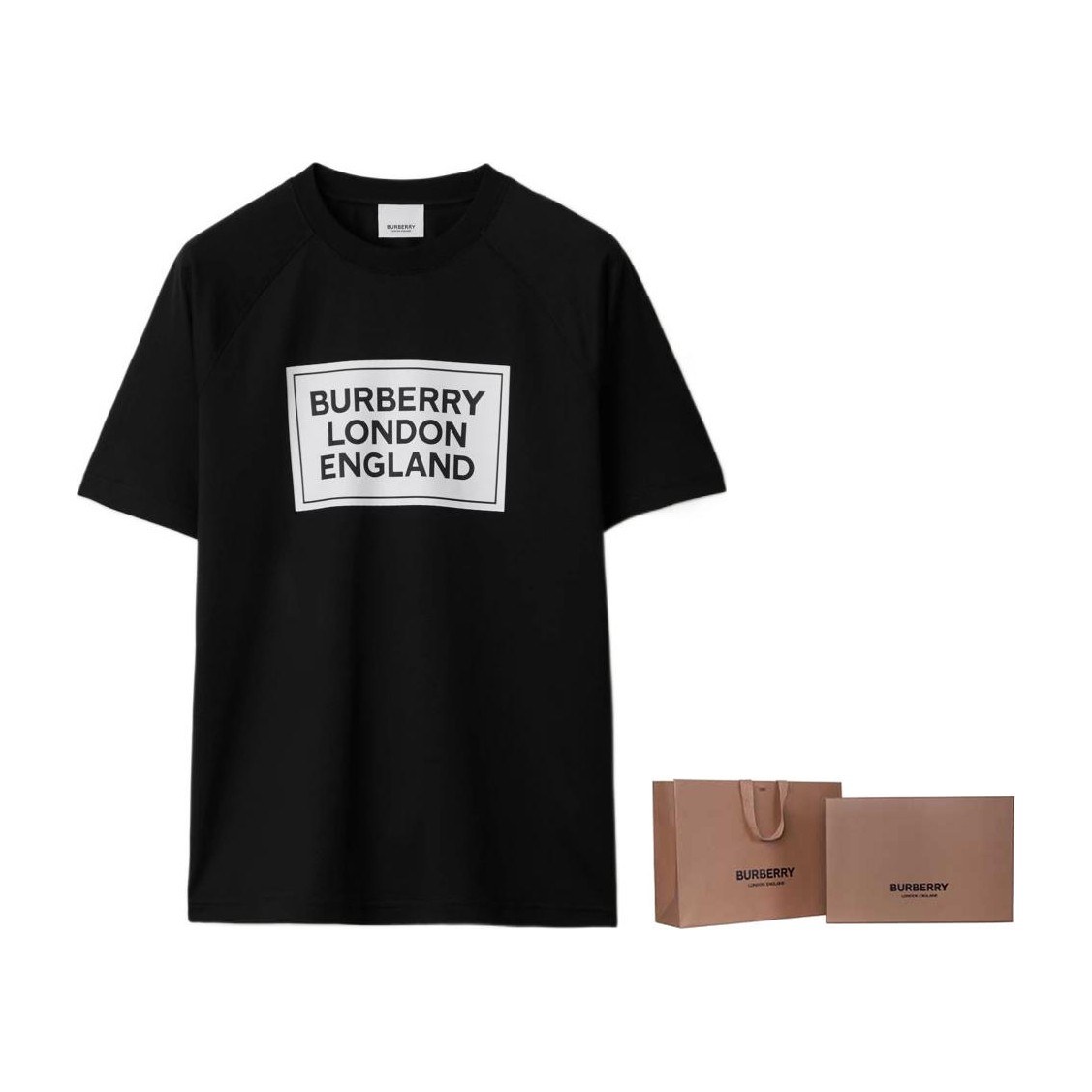Burberry Letter Logo SS24 T-Shirt Black