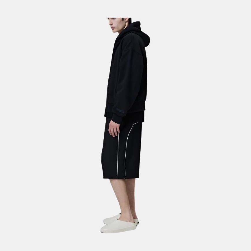 Fear of God Essentials SS25 Classic Fit Hoodie Jet Black
