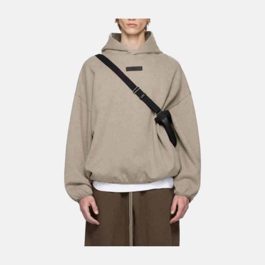 Fear of God Essentials SS24 Hoodie Heather Grey