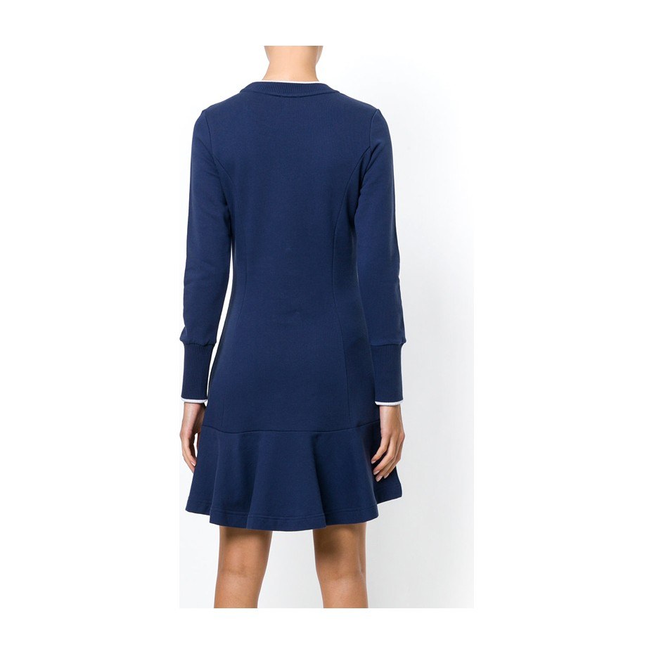 KENZO Tiger Embroidery Dress Blue