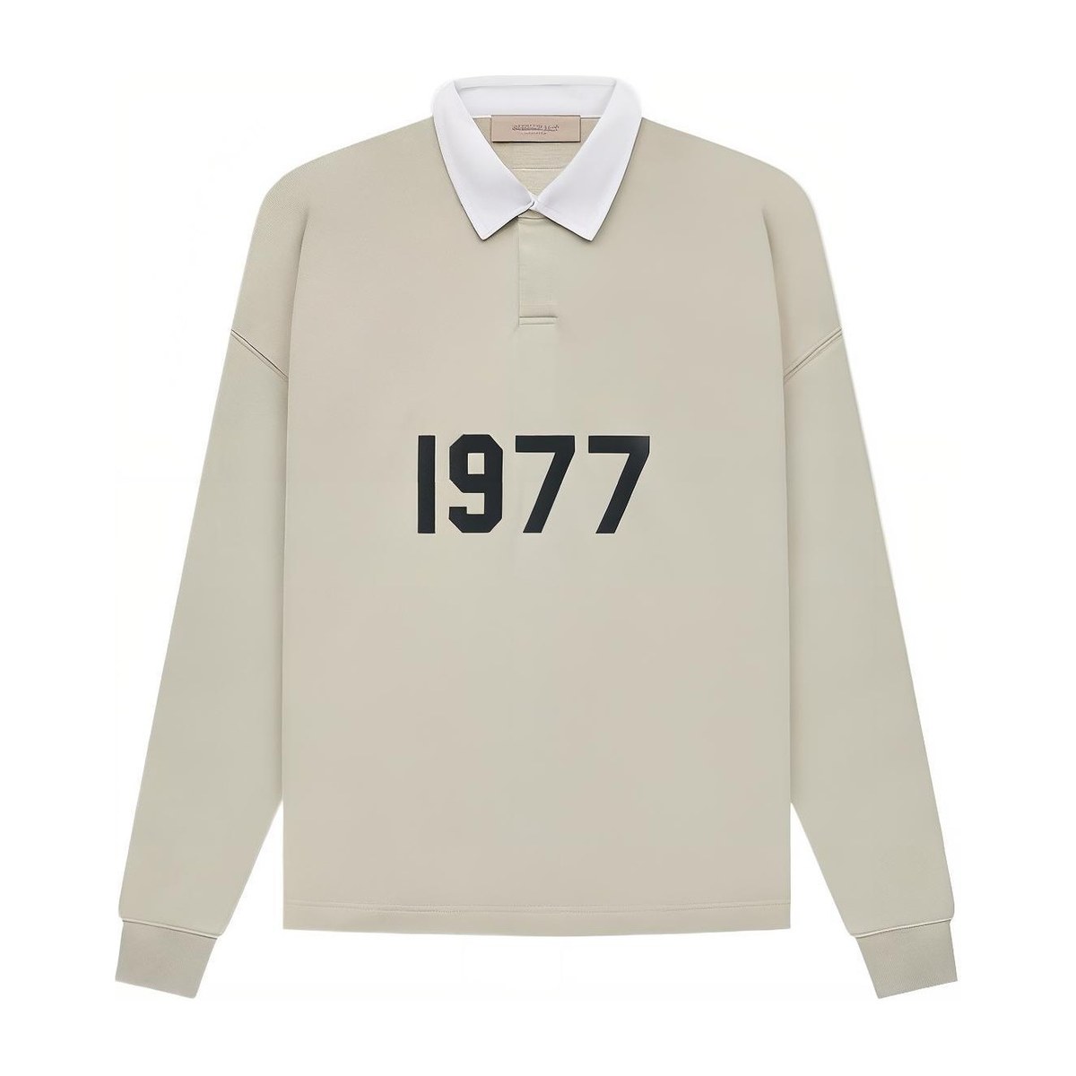 Fear of God Essentials 1977 SS22 Rugby Wheat Polo