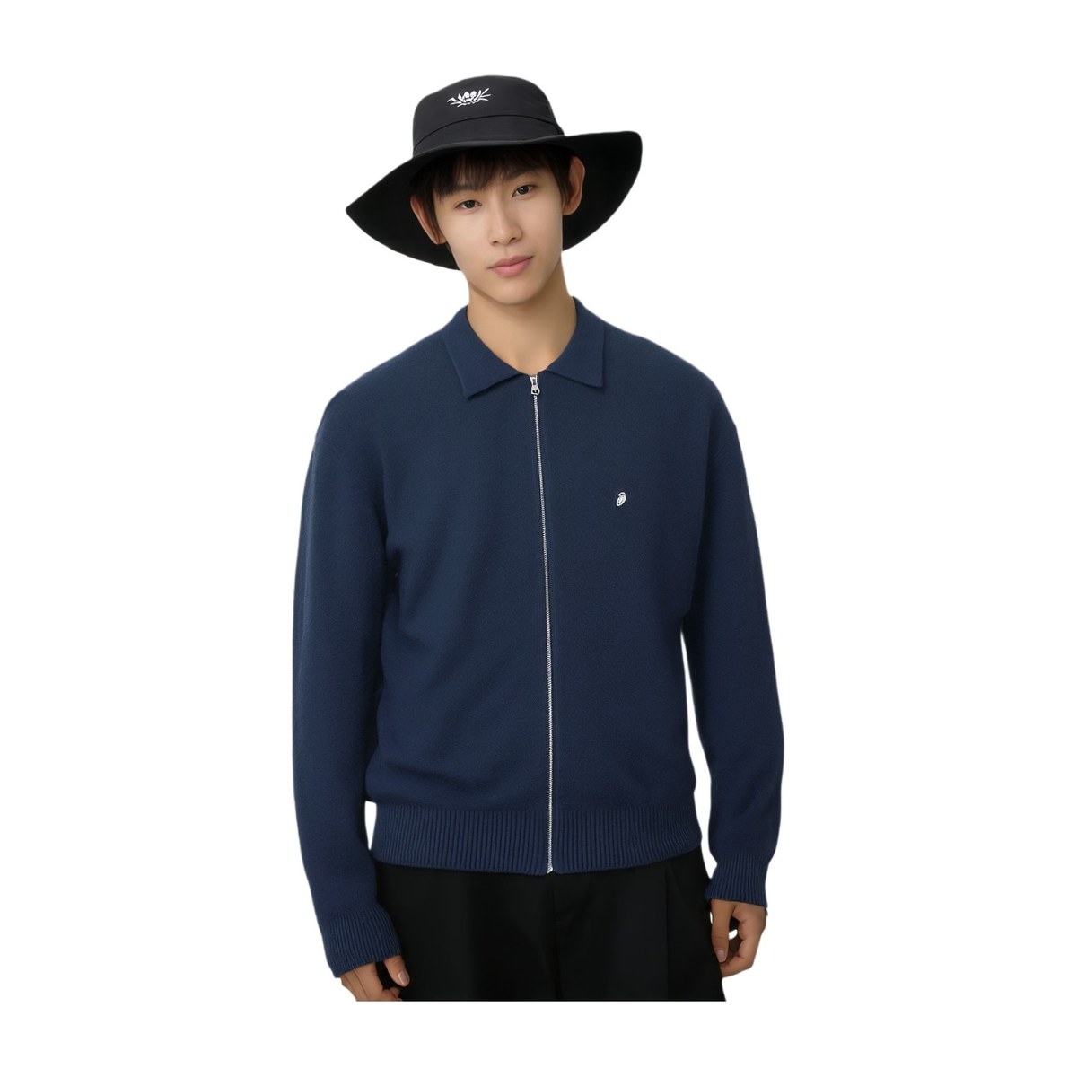 Stussy FW23 Light Weight Zip Polo
