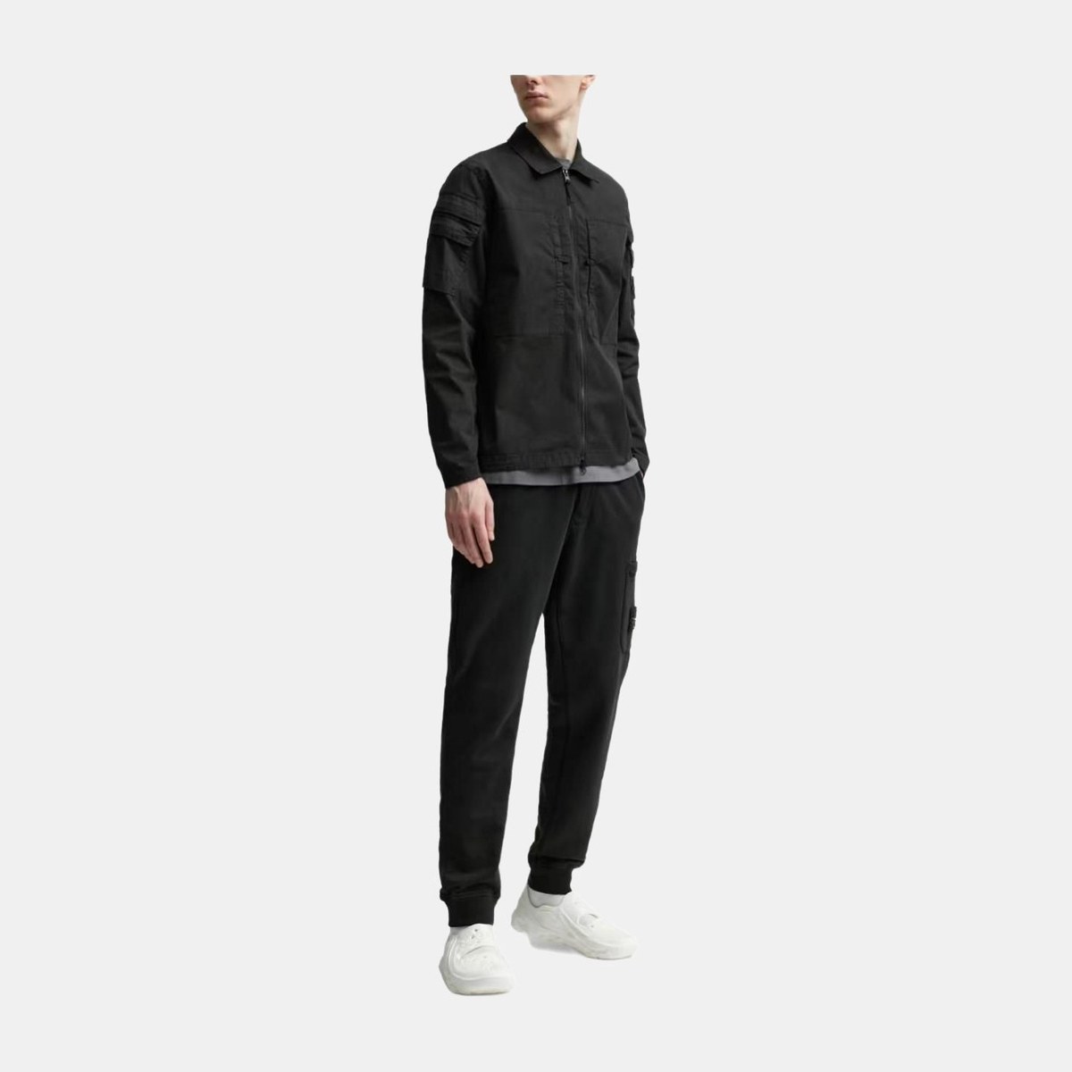 Stone Island FW23 Black Shirt Jacket