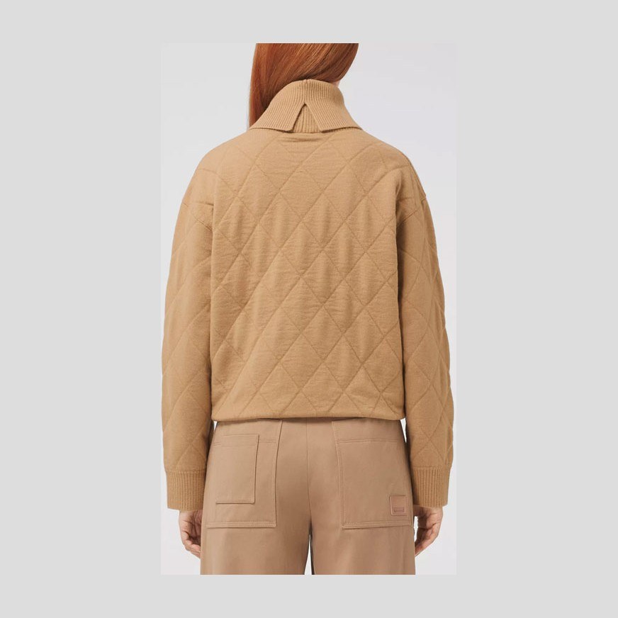 Burberry FW21 Quilted Wool Sweater