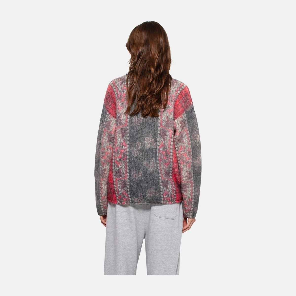 Stussy Paisley V-Neck Sweater