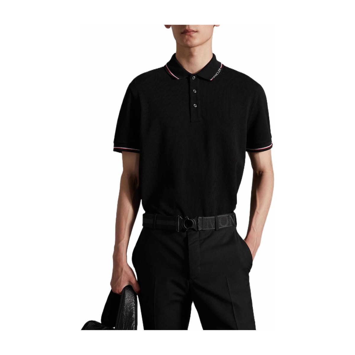 Moncler Polo Shirt Black