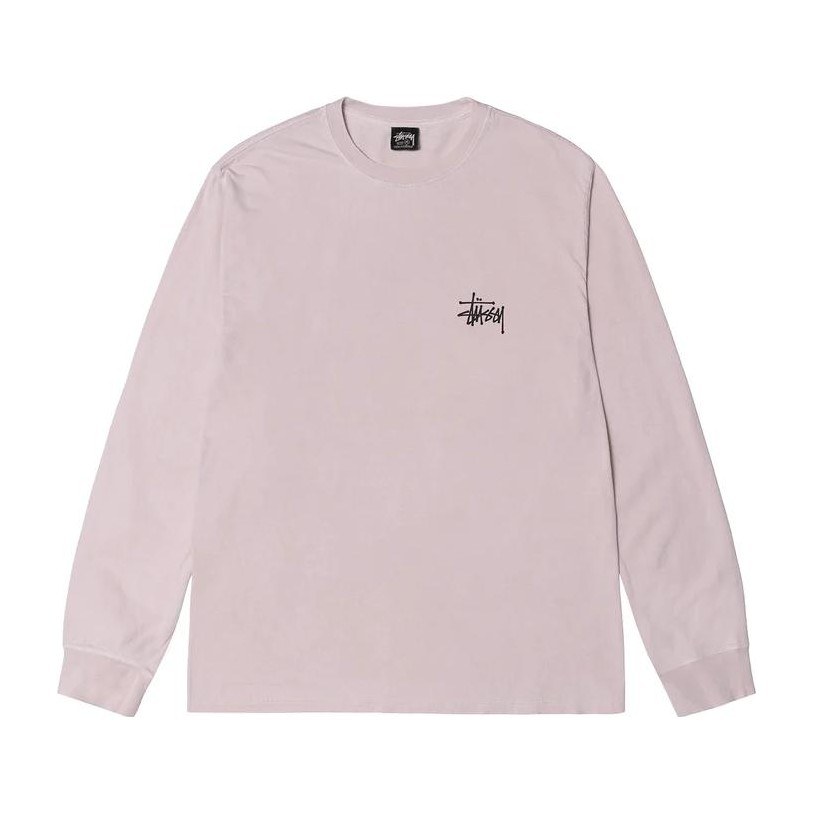 Stussy Basic Stussy Pigment Dyed Ls Tee