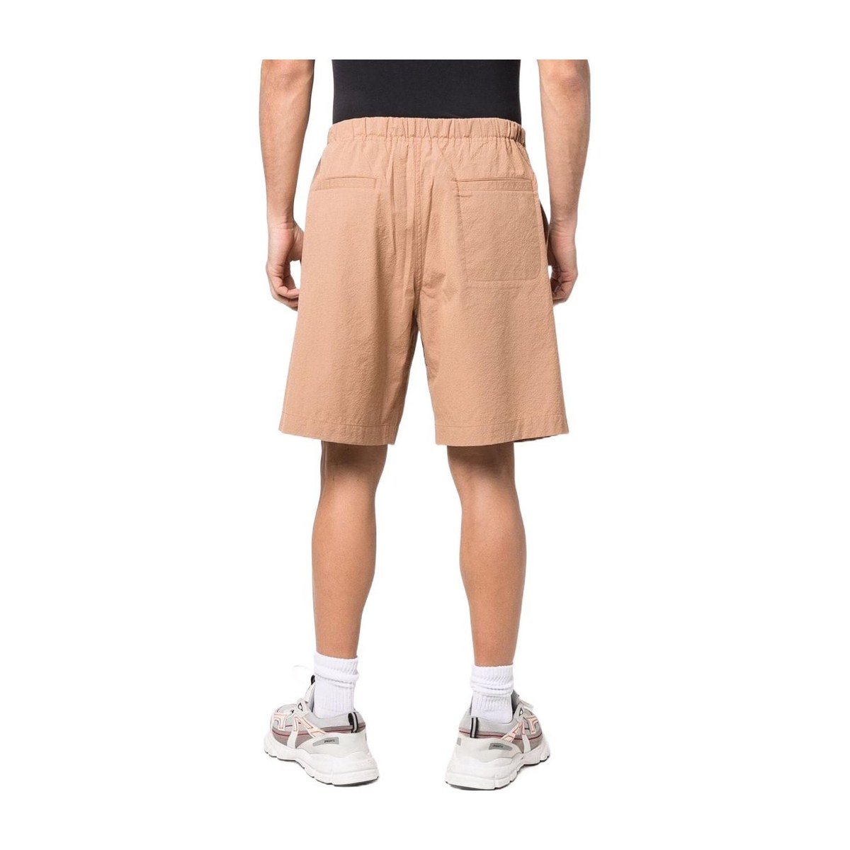 KENZO SS22 Logo Print Shorts Brown