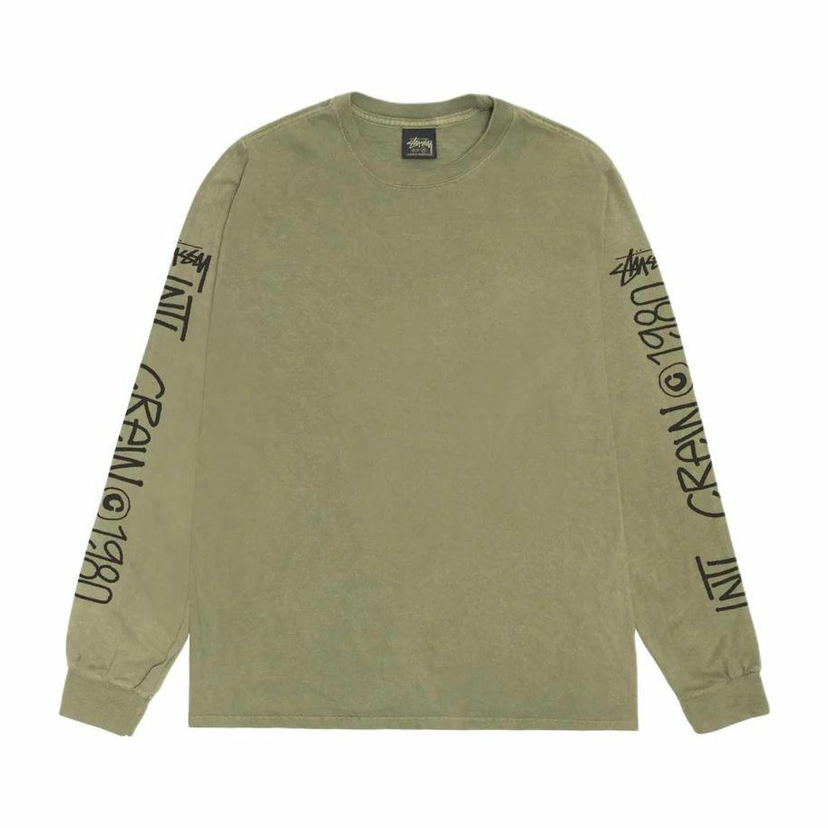 Stussy INTL Crew LS Tee