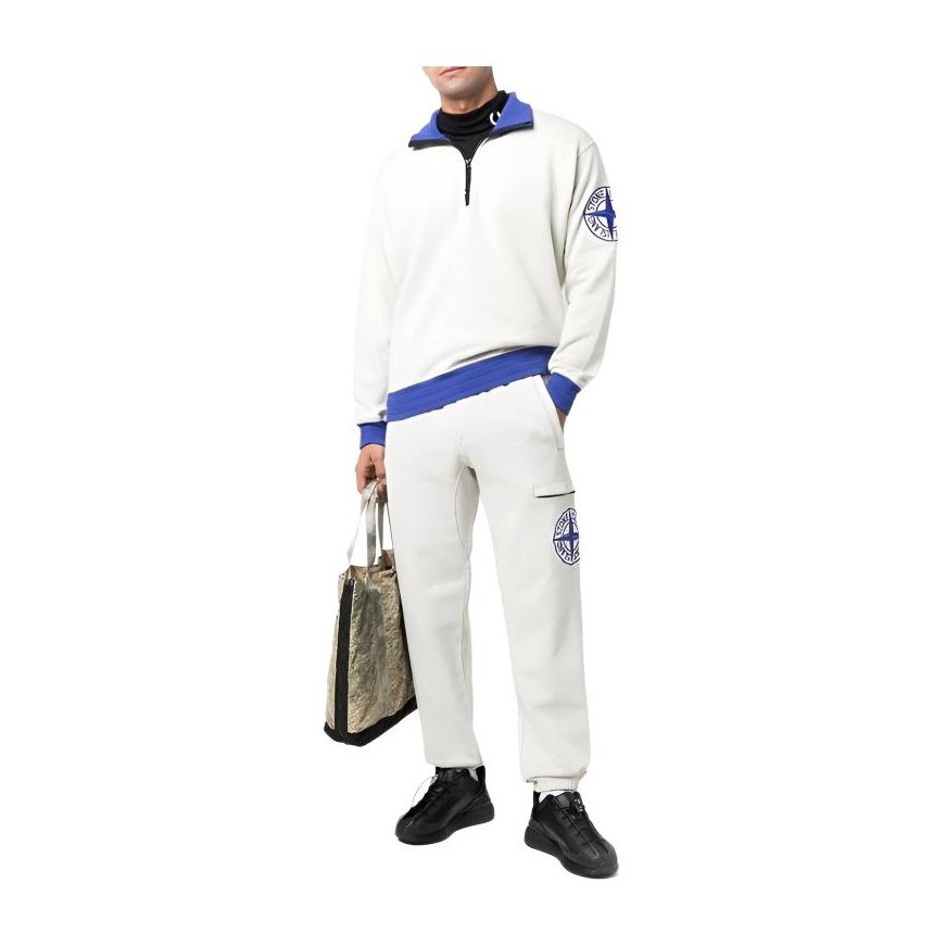 Stone Island Sweatpants White