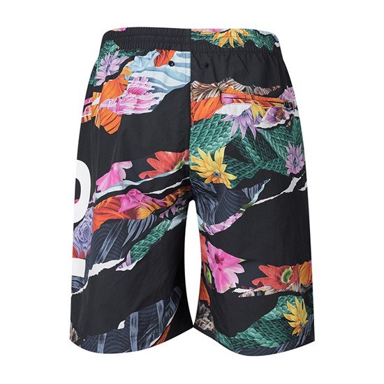 Y-3 SS22 Large Logo Floral Swim Shorts
