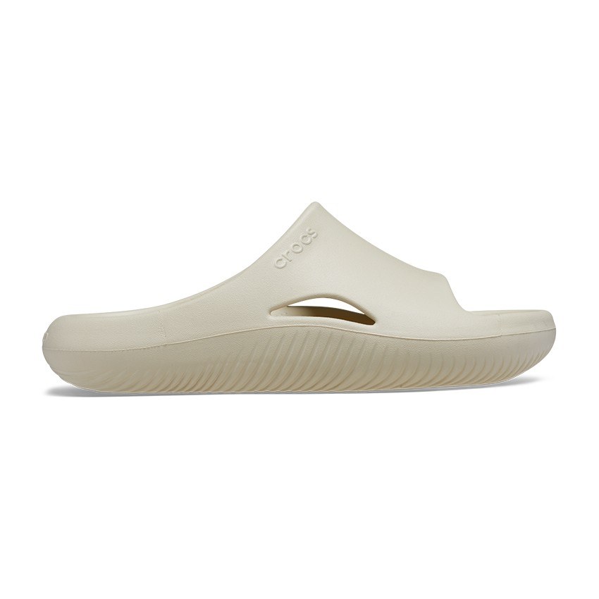 Crocs Bone White Slides