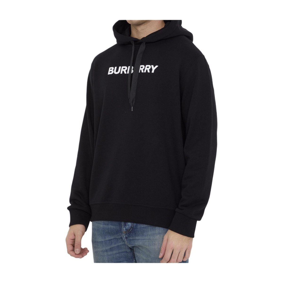 Burberry FW23 Logo Hoodie Black