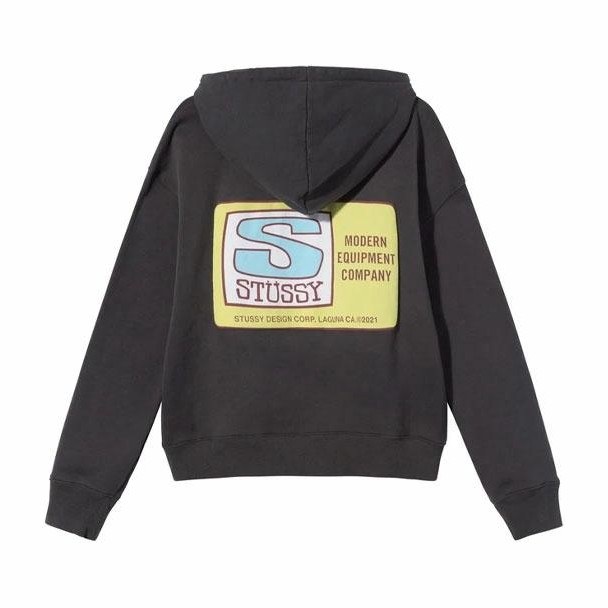 Stussy Agness Boxy Crop Hoodie