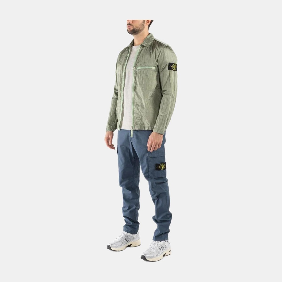 Stone Island Nylon Meta SS23 Jacket Light Green
