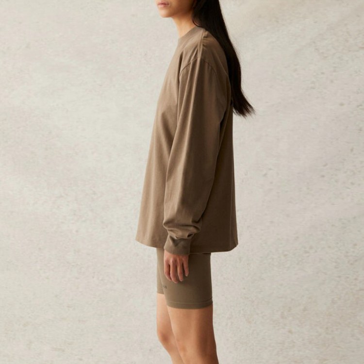 Fear of God Essentials SS21 Long Sleeve Tee Taupe