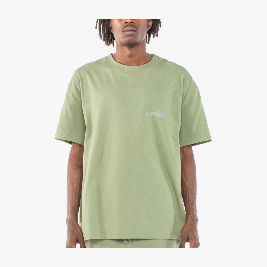 Fear of God Essentials x Union LA Vintage Tee Green