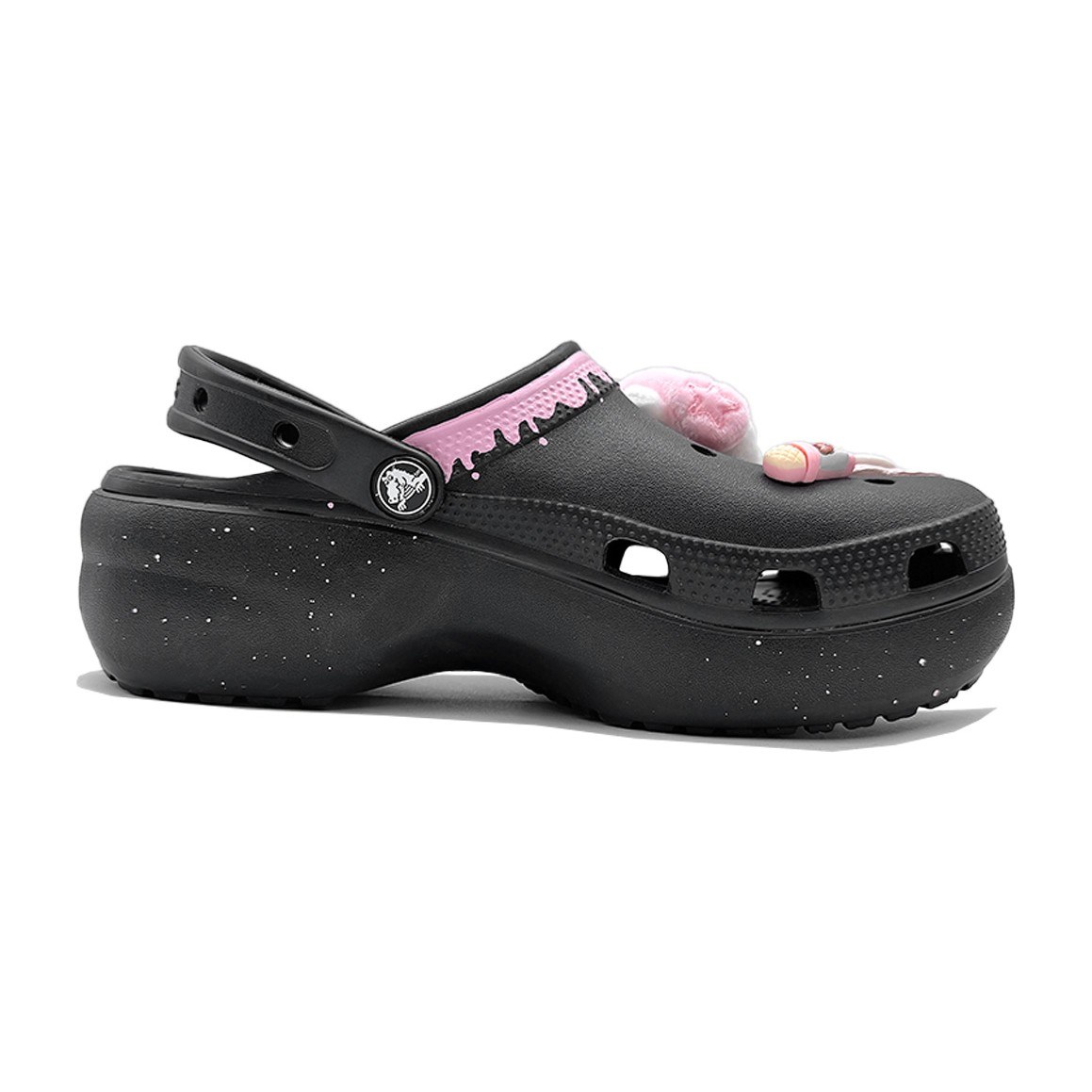 Crocs Classic Platform Clog Black Pink