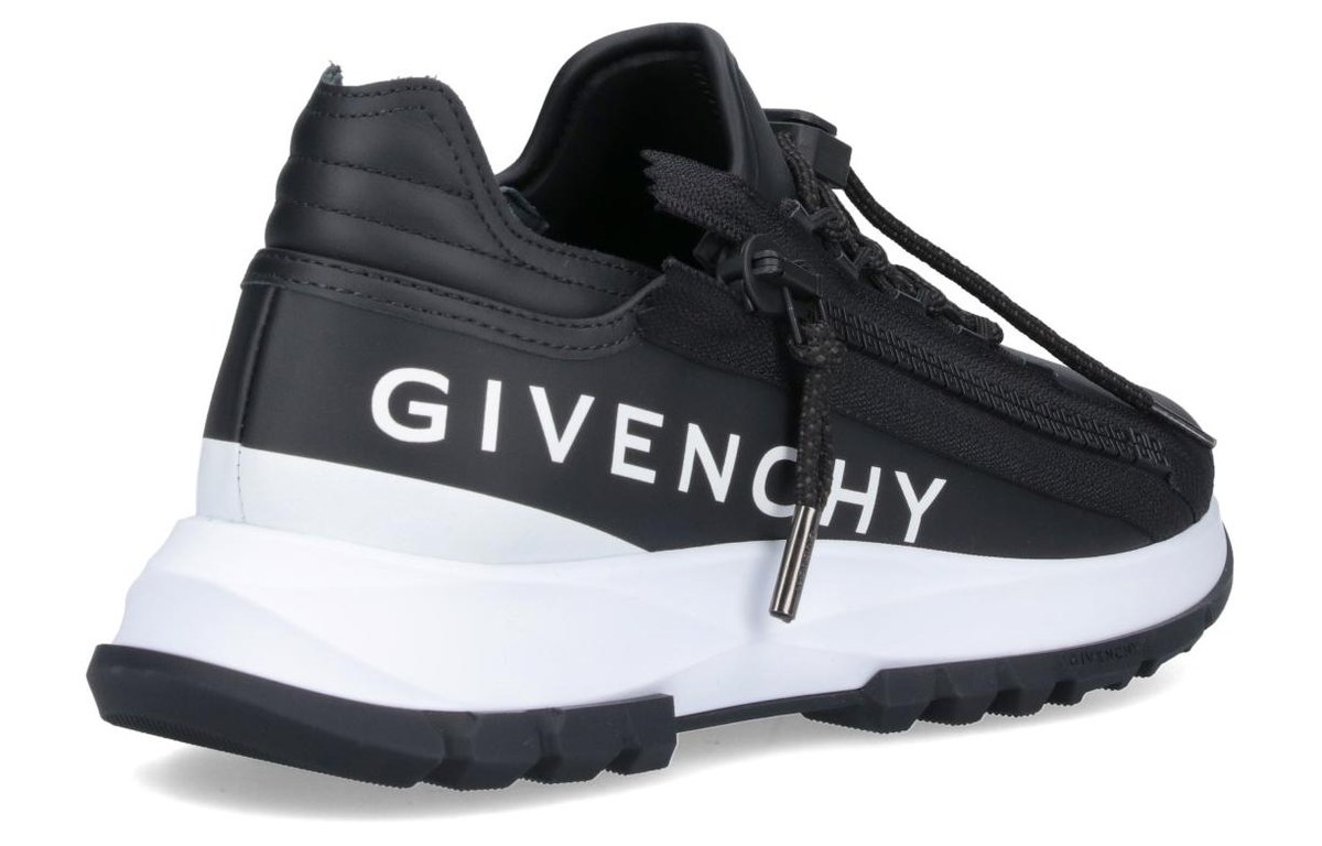 Givenchy Low Top Leather Sneakers Black