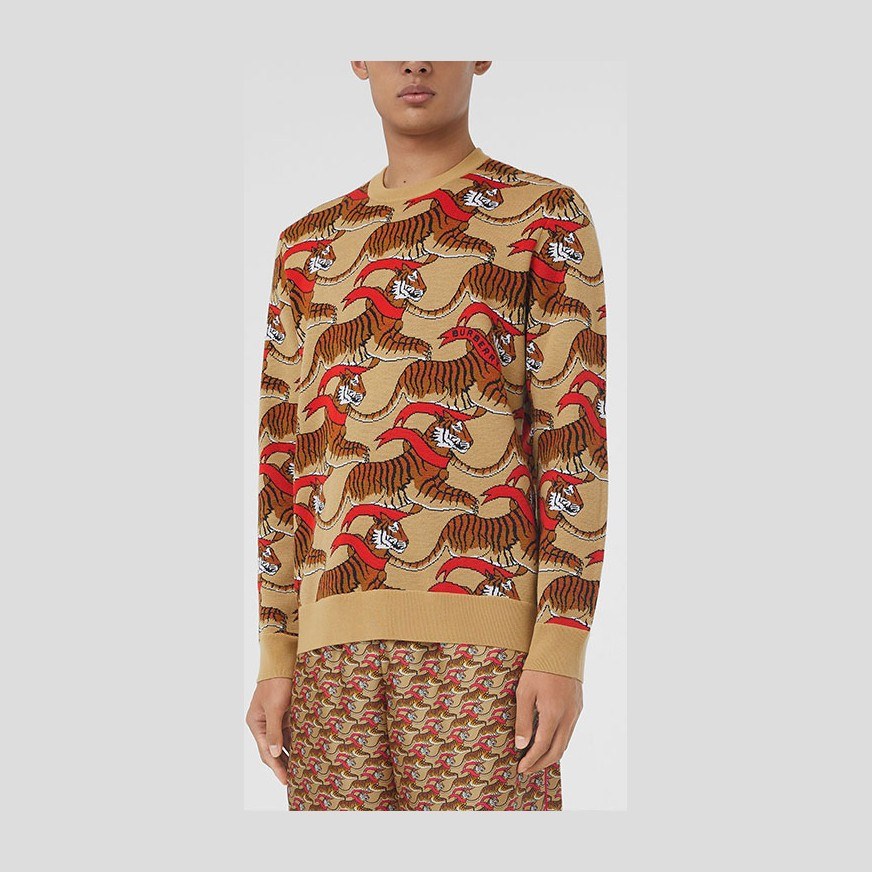 Burberry Tiger Wool Sweater