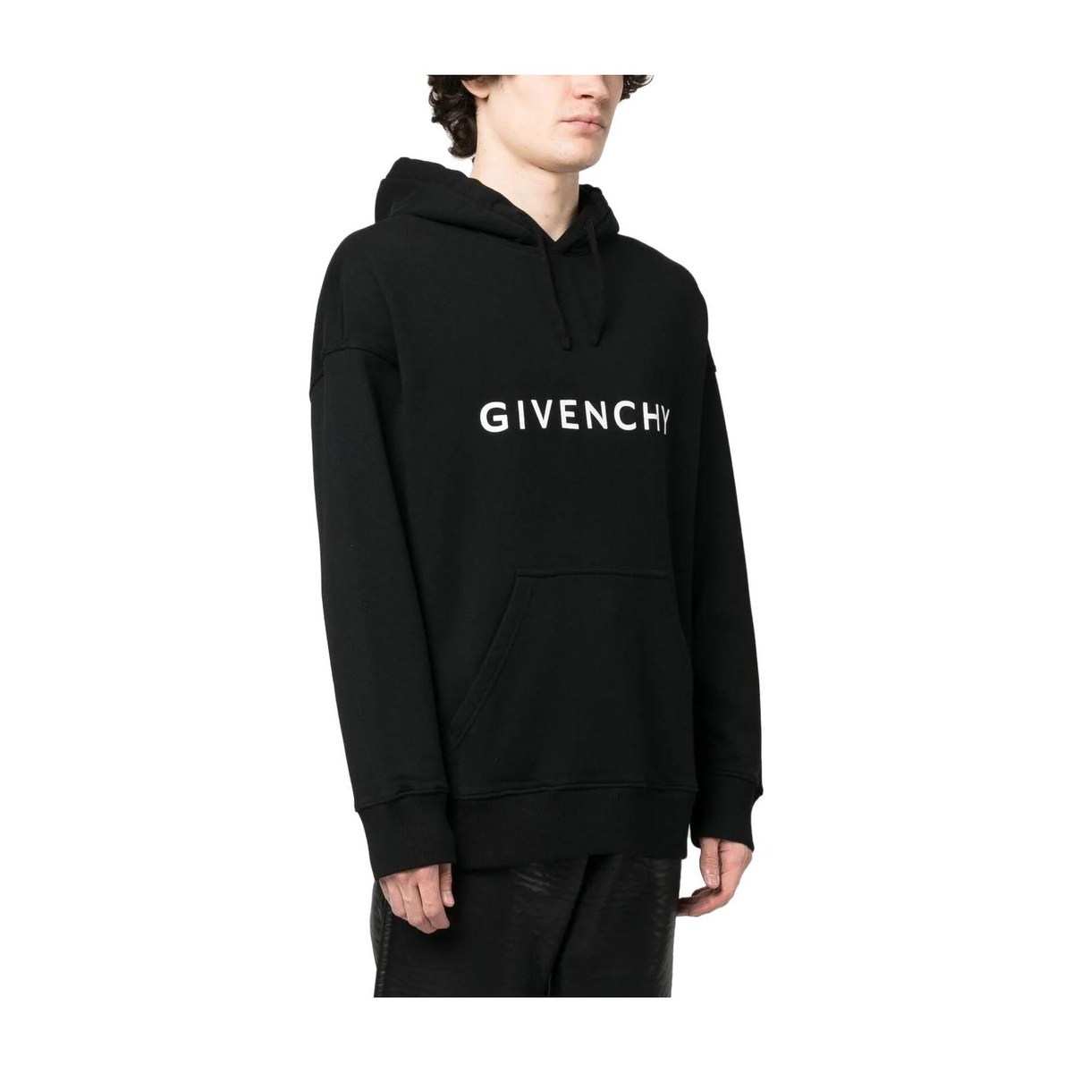 Givenchy FW22 Logo Hoodie Black
