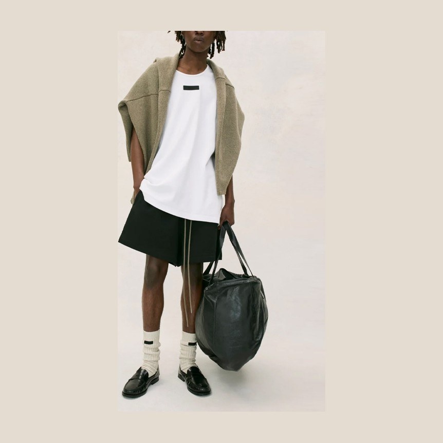 Fear of God Essentials SS24 Sweatshort Black