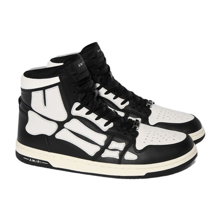 AMIRI Skel-Top Hi Black White