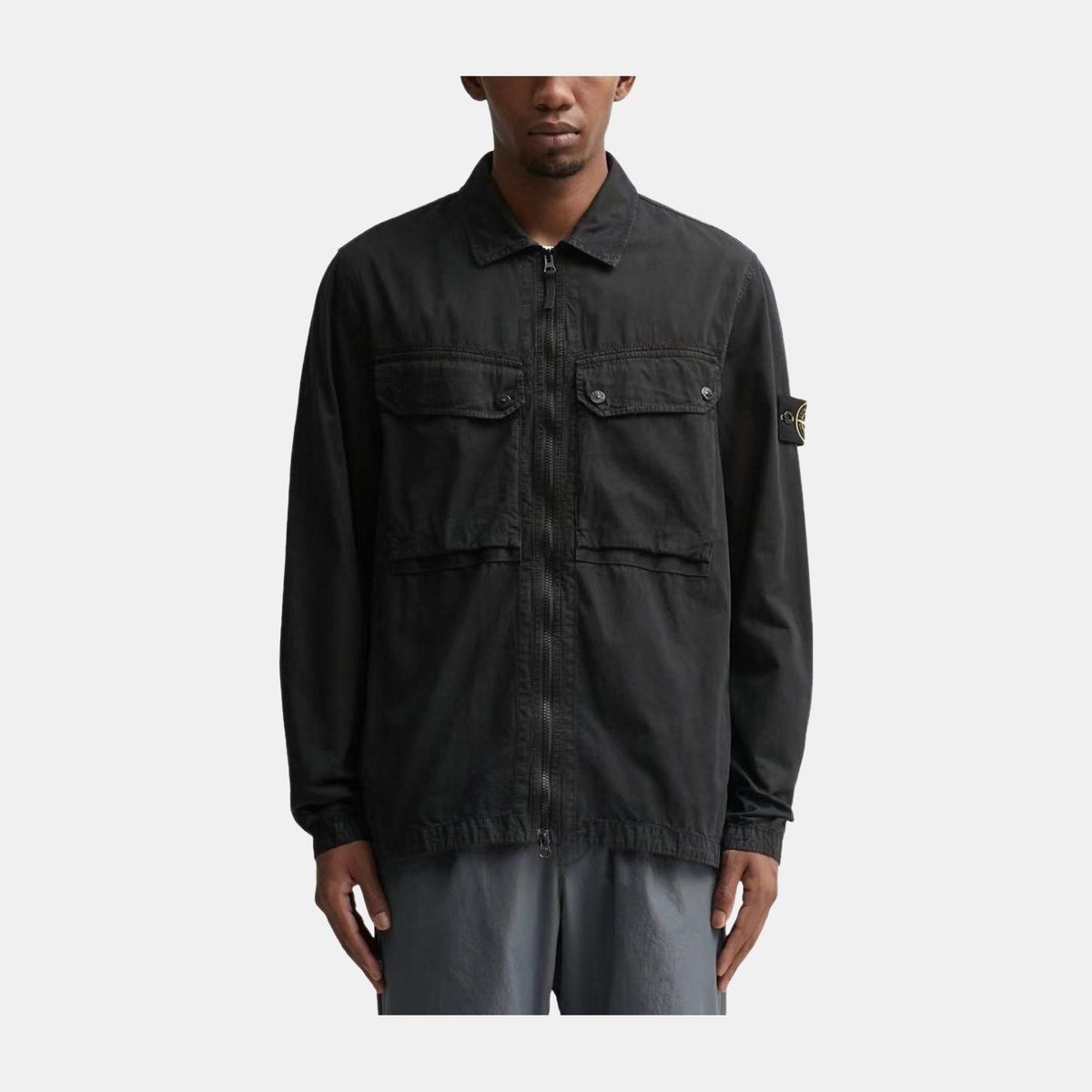 Stone Island FW23 Black Jacket Shirt