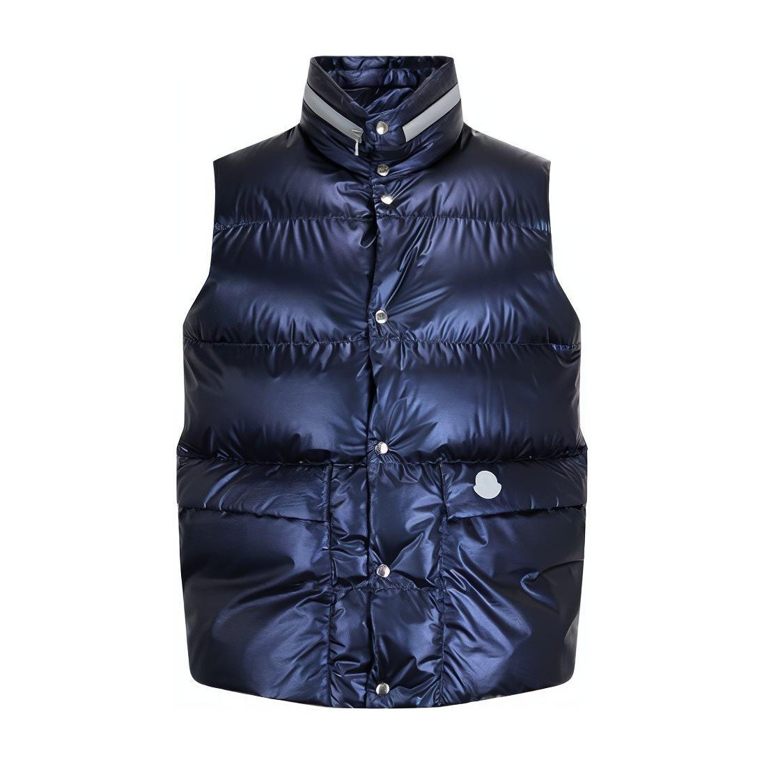 Moncler SS22 Down Vest Blue