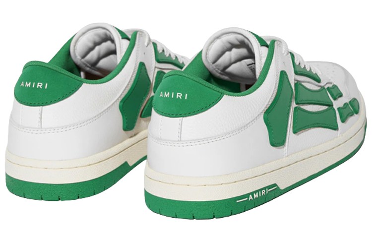 AMIRI Skel-top White Green