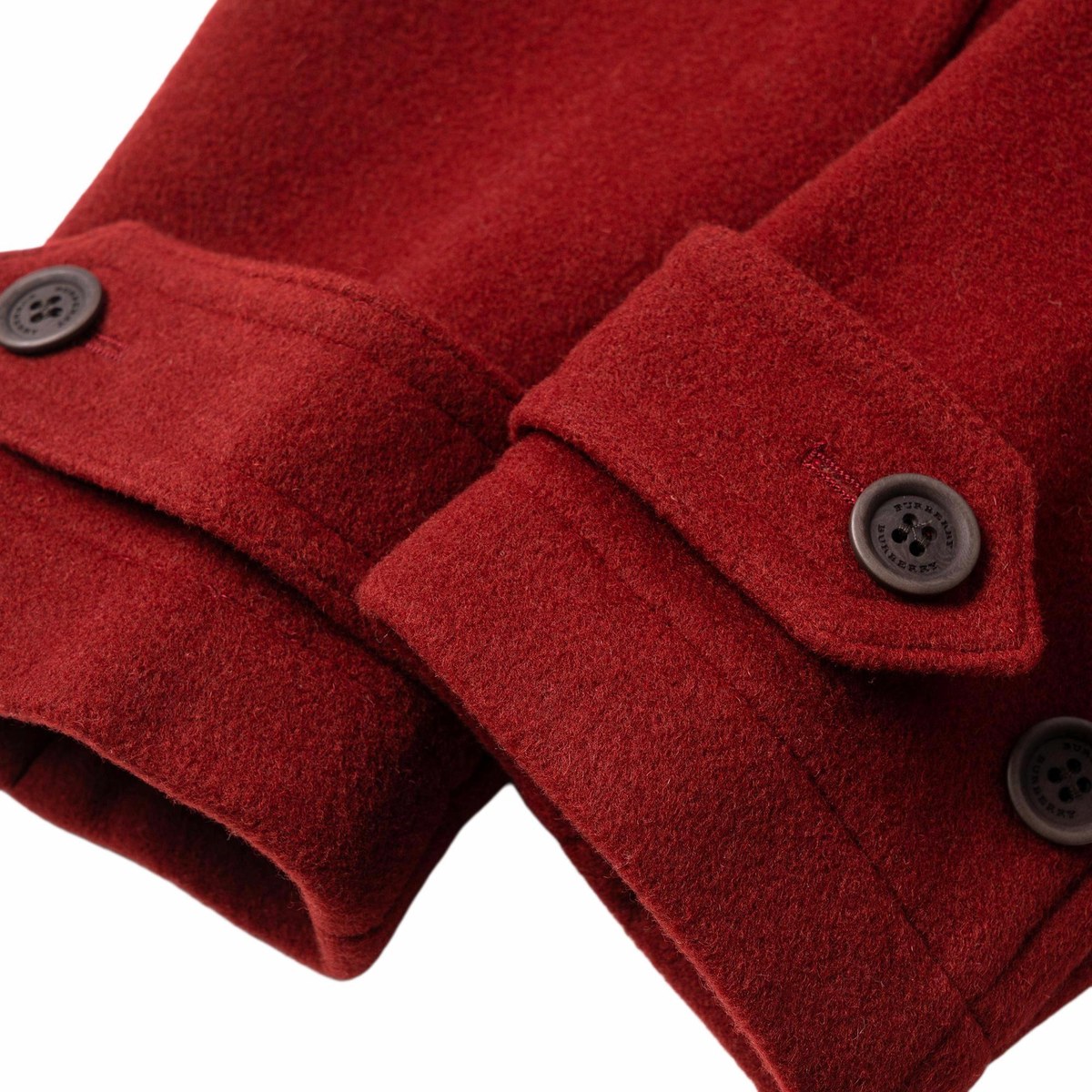 Burberry Duffle Coat Red