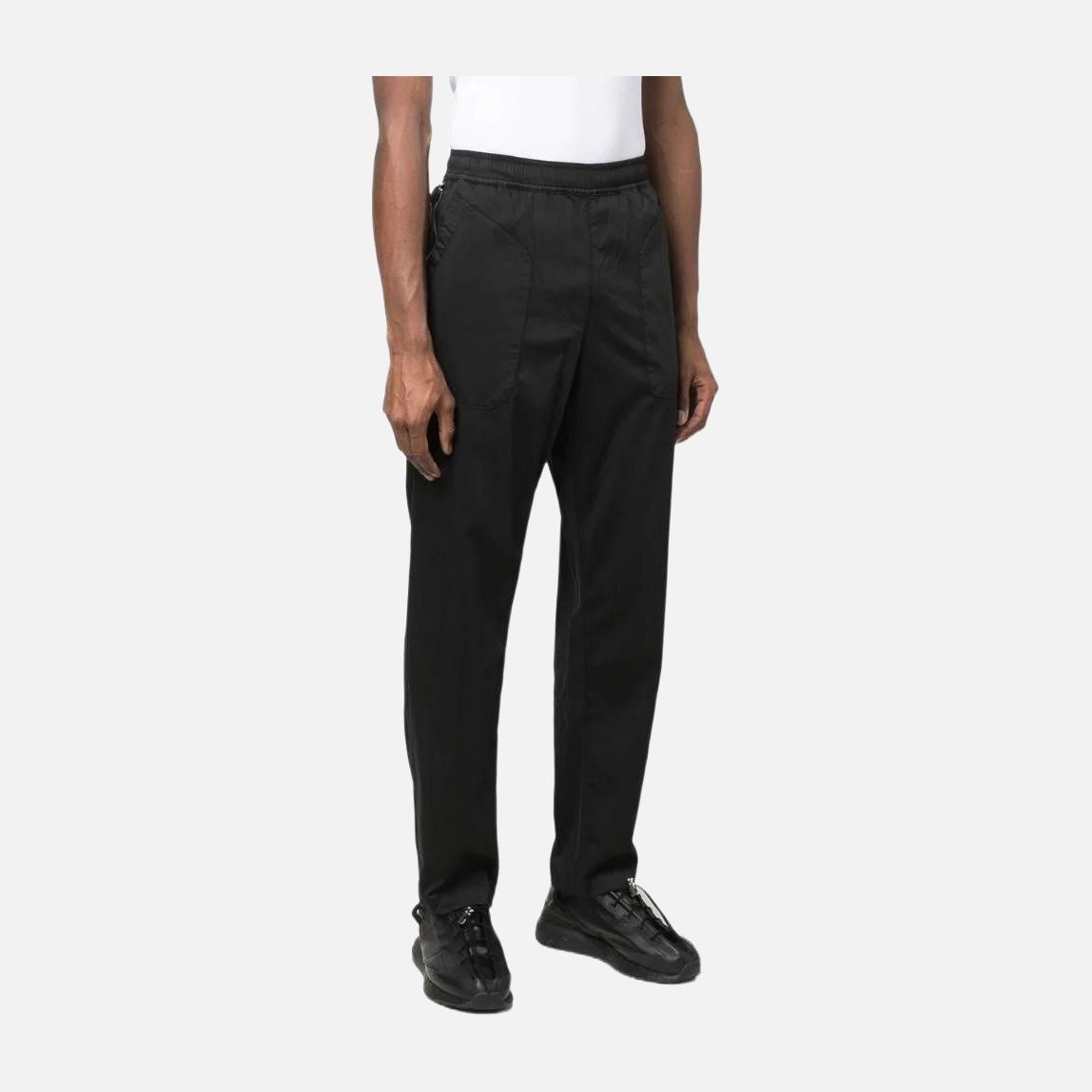 Stone Island Ghost Pieces Black Sweatpants