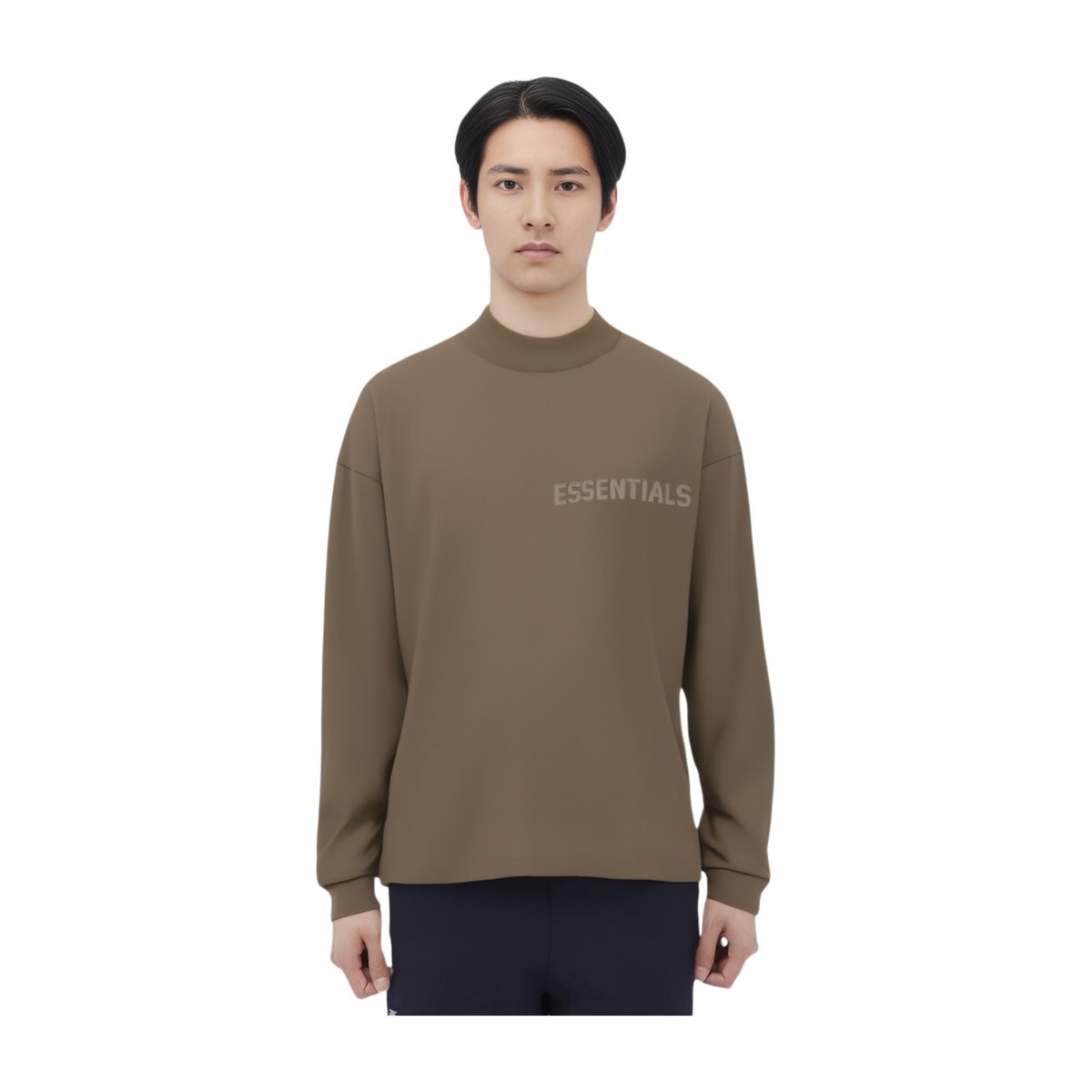 Fear of God Essentials FW22 Ls Tee Wood