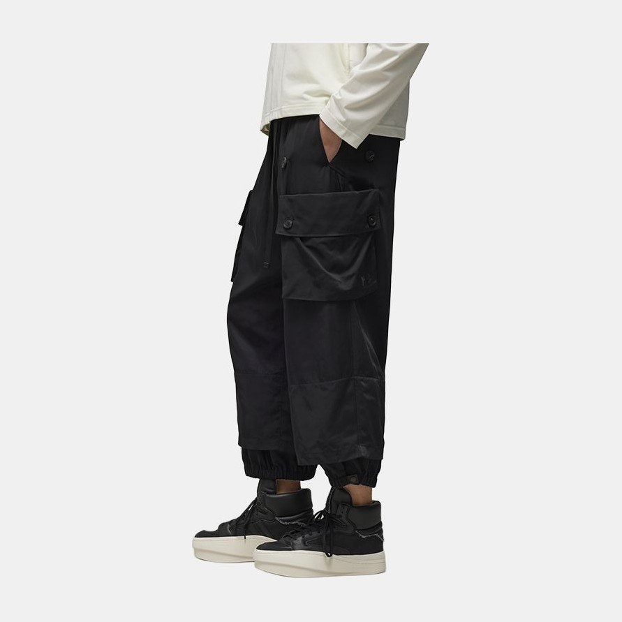 Y-3 Cuffed Twill Cargo Pants