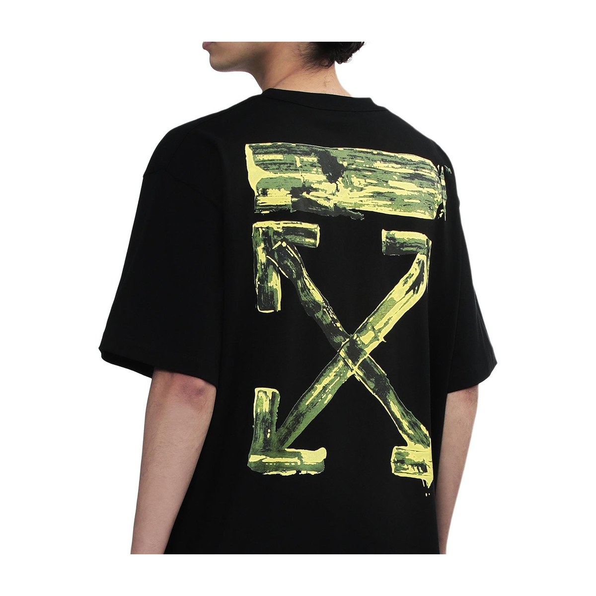 OFF-WHITE Paint Arrows Black Tee