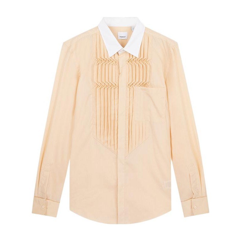 Burberry Pleated Collar Shirt