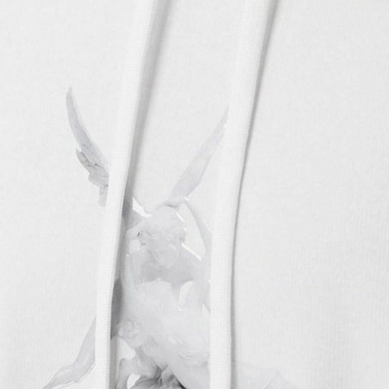 Burberry Angel Print Hoodie White