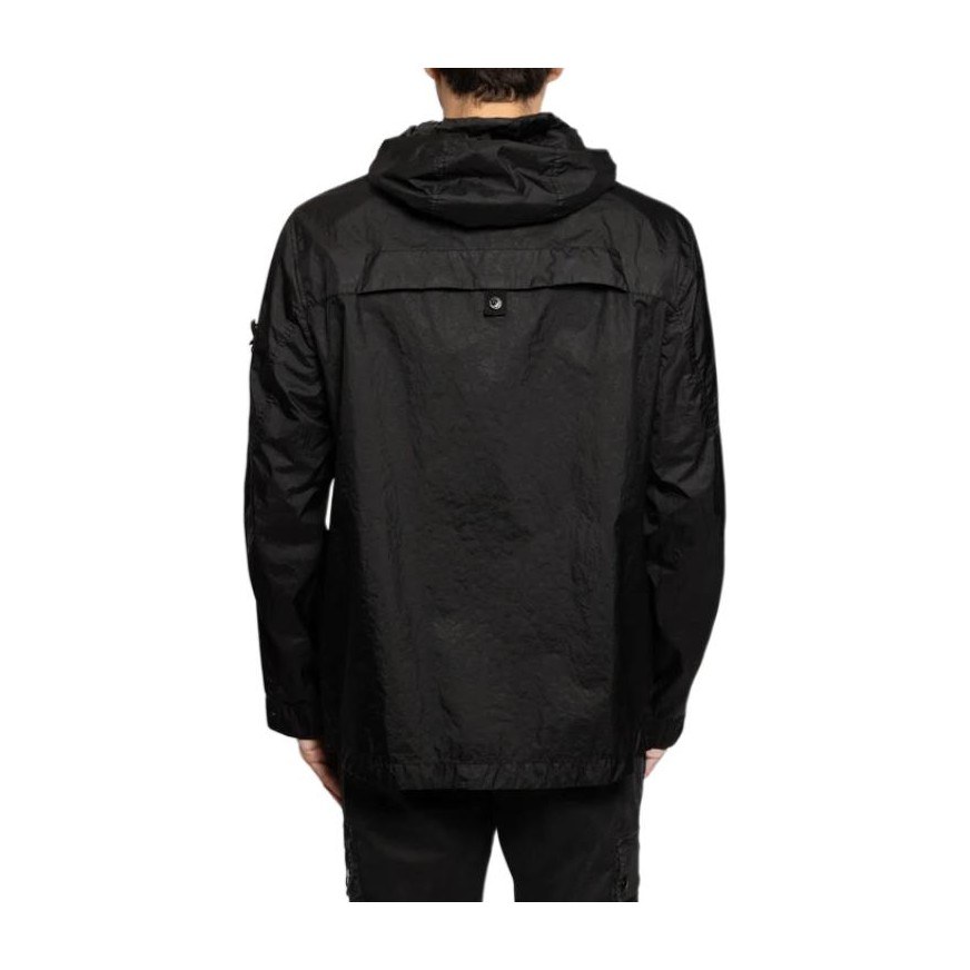 Stone Island Hoodie Jacket Black