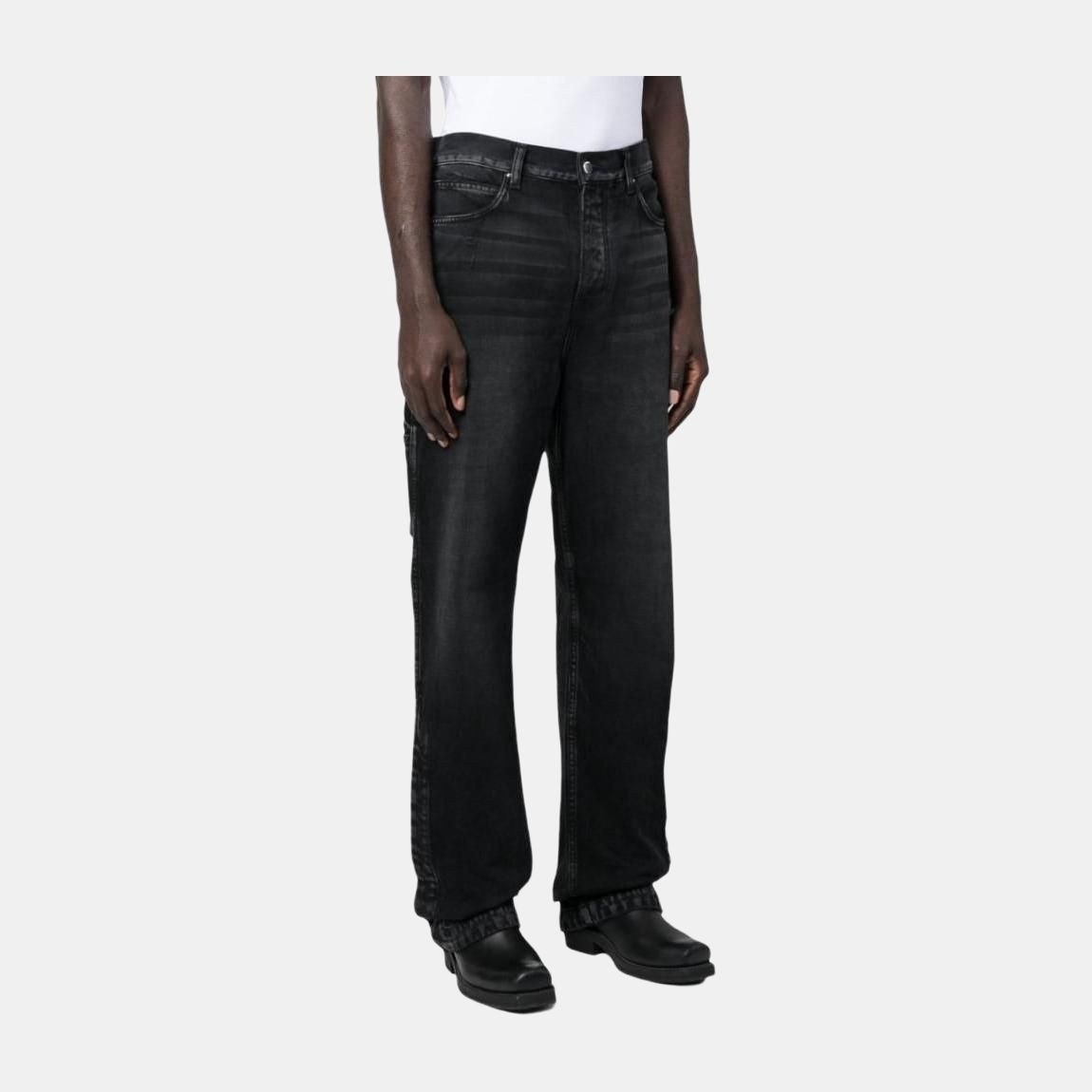 AMIRI Wide Leg Jeans Black